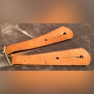 Leather Slobber Straps